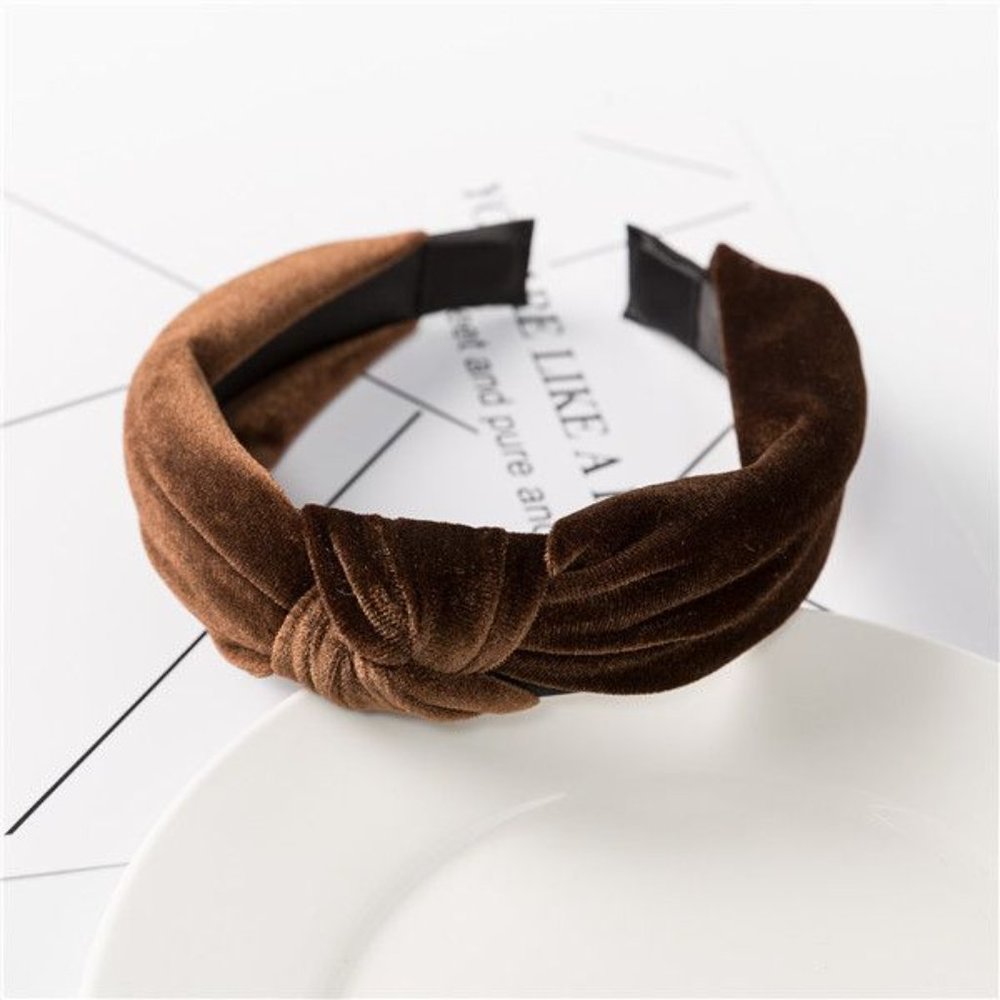 2 for $10 - Velvet Knot Headband - Picture 8 of 10